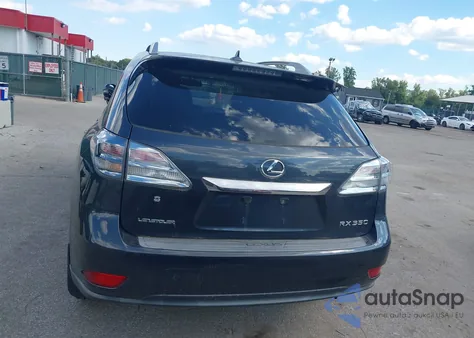 2011 Lexus Rx 350 из США, поврежденный, VIN 2T2BK1BAXBC085559